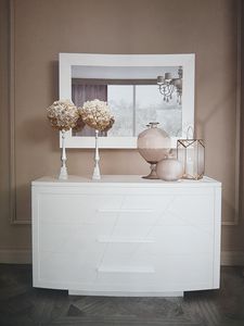 Alis, Chest of drawers with a contemporary design