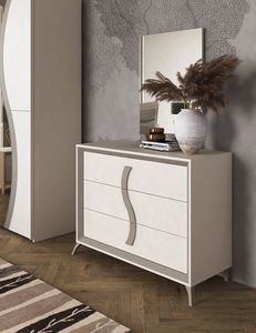 Anita, Lacquered dresser with modern design