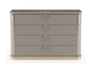 Annika, Chest of drawers with marble top