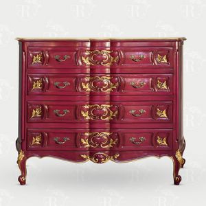 Art. 125, Classic chest of drawers, in lacquered wood