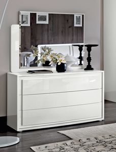 Dama Bianca chest of drawers, Chest of drawers with a contemporary design