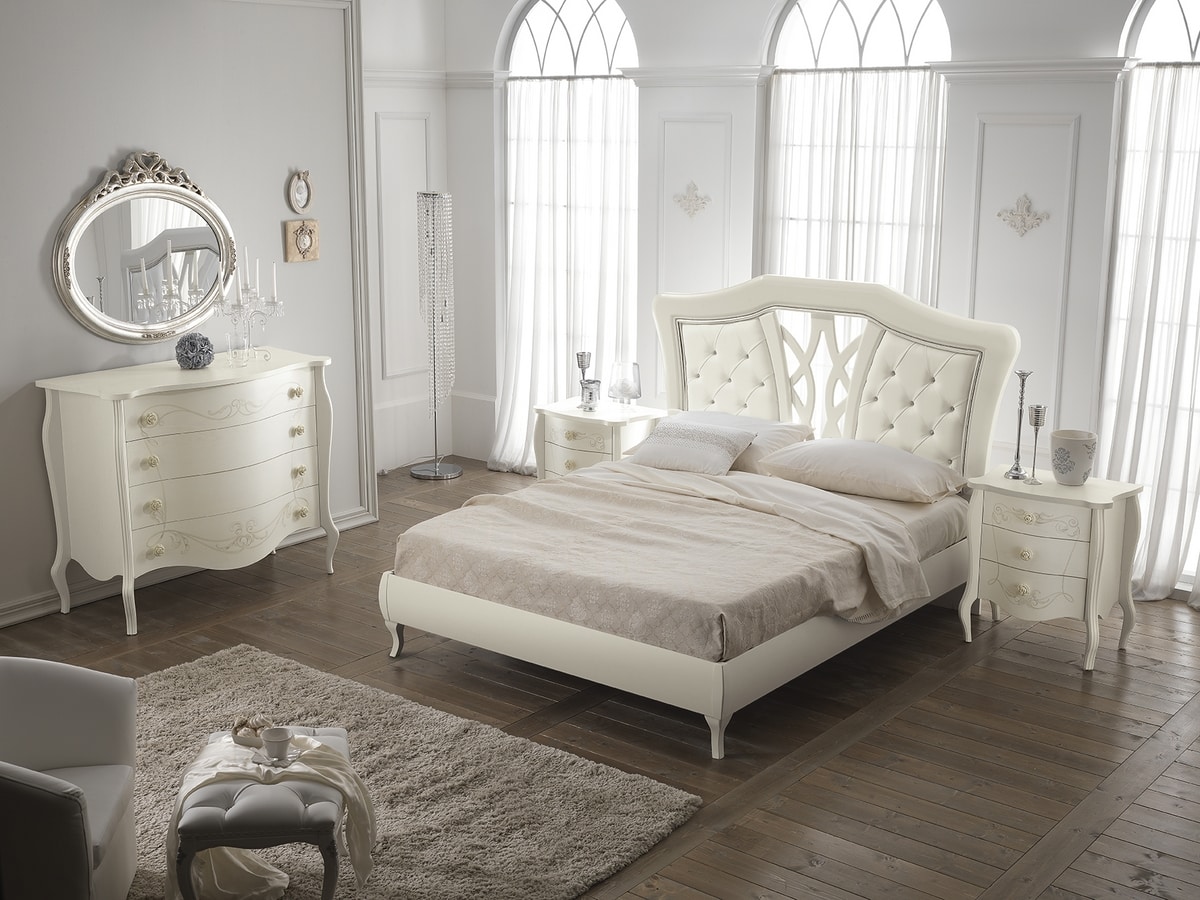Dior bedroom drawers, Elegant chest of drawers and bedside tables