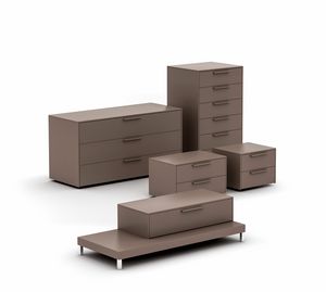 DOMINO, Modern chest of drawers for bedroom