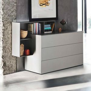 Ecletto, Chest of drawers with strong functionality and aesthetics