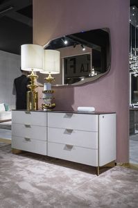 Glamis chest of drawers, Chest of drawers with a contemporary design, with clean lines