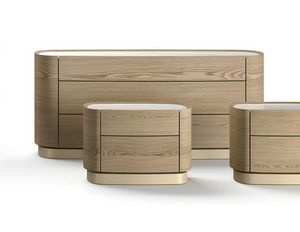 Grace, Chest of drawers with rounded shapes