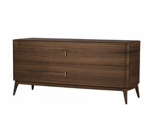 Indigo chest of drawers, Bedroom chest of drawers with large drawers
