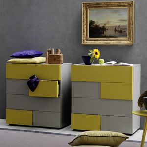 Insieme, Chest of drawers with original color combinations