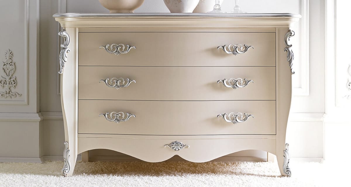 Melissa Art. 482, Chest of drawer with classical inspiration