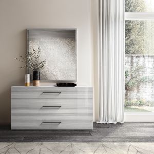 Mia Art. MIBGRCM01 - MIBGRCM01M, Lacquered chest of drawers with minimal design