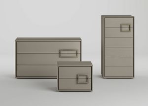 Quazar, Drawer units with characteristic handles