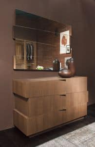 Slash Art. 104.426, Dresser with 3 drawers, with Silent System mechanism