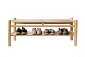 940/P1, Bench in beech, available in color, for play areas