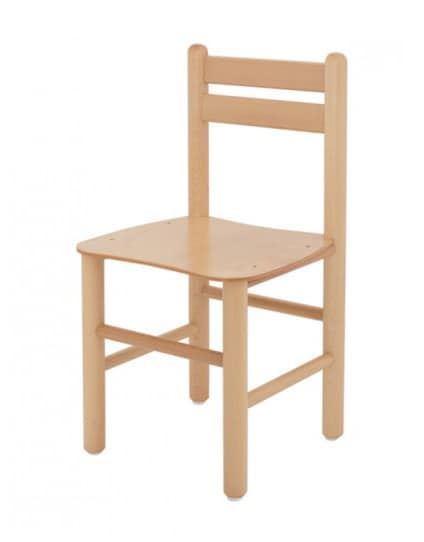 ALLEGRA, Small children's chair made of beech wood, for kindergartens