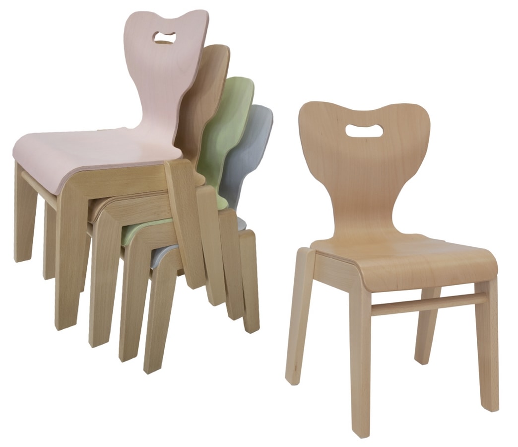 MIA/Q, Comfortable chair for kindergartens and schools