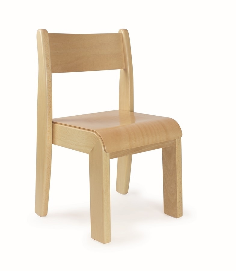 PENNY, Stackable chair for kids, easy to wash