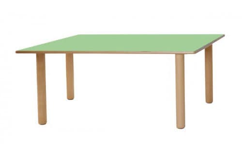 IT_R, Rectangular wooden table, for kindergartens