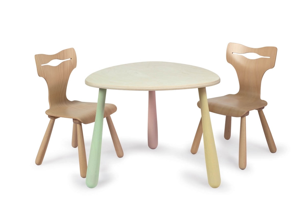 JOKER/T, Wooden table for children