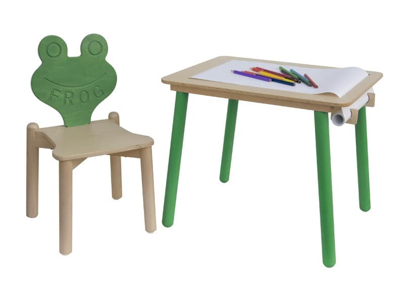 YO-YO, Children's desk, with paper holder, for kindergarten
