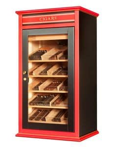 82404 Madison Clima, Controlled cigar cabinet, suitable for Tobacco shop