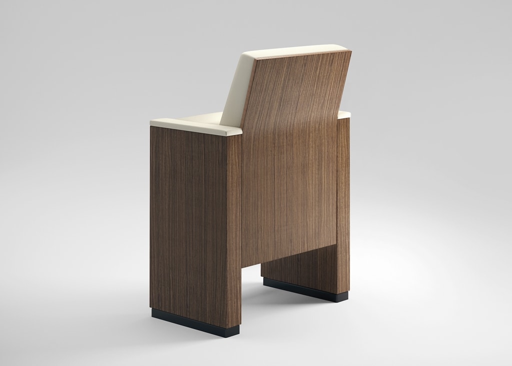 CHRONO, Theater armchair with a refined minimalist style