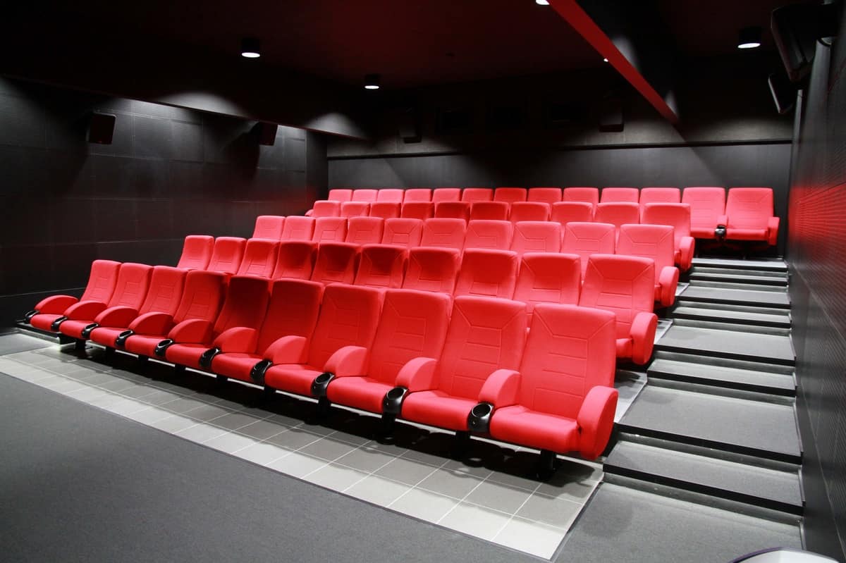 Comfort France, Fireproof armchairs in modern style, for cinemas rooms