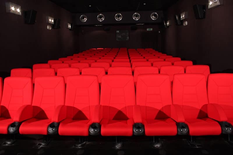 Comfort France, Fireproof armchairs in modern style, for cinemas rooms