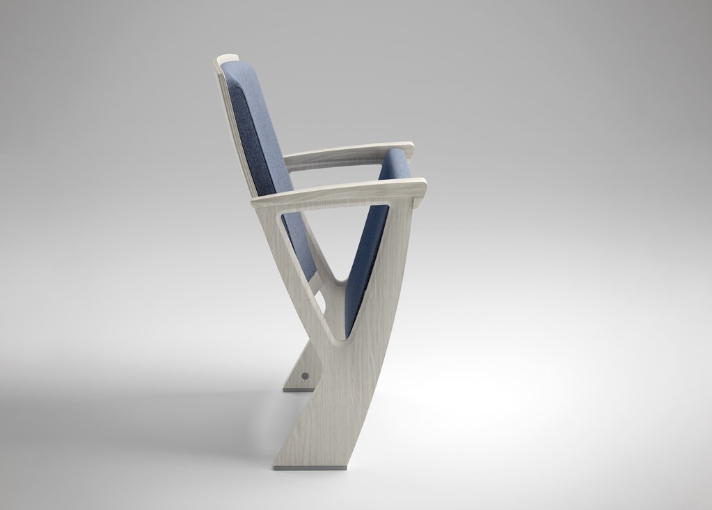 DYAPASON, Theater armchair in the shape of a tuning fork