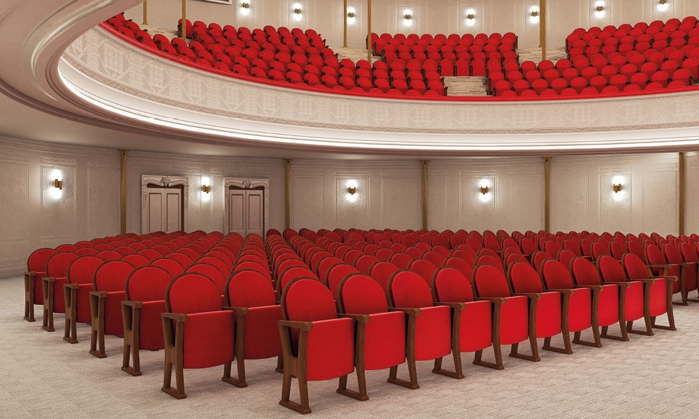 ESTRADA, Armchair for classic theatrical environments