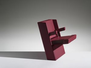 GENYA, Armchair with reclosable seat for auditorium