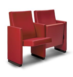 Gonzaga, Fireproof theater Armchairs with high comfort and design