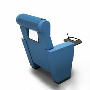 ROYALE VIP, Multimedial armchair for auditorium, with touch screen