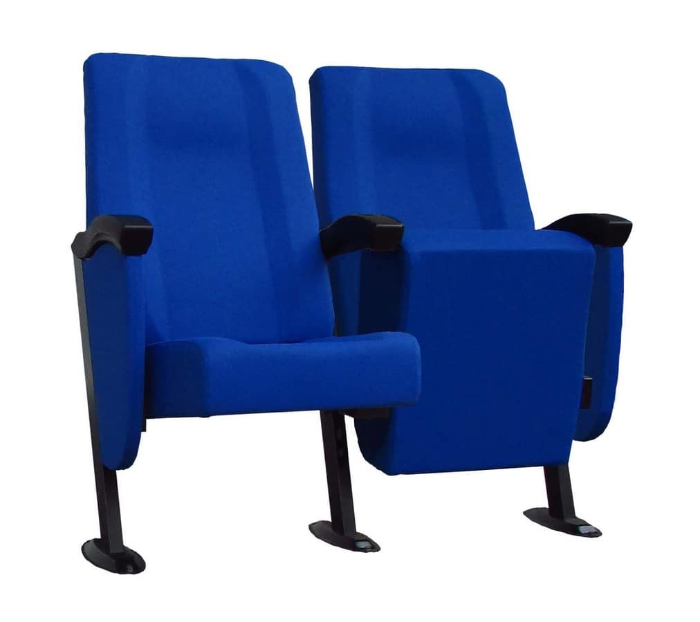 Simplex 1, Upholstered modular armchair for cinemas and theaters