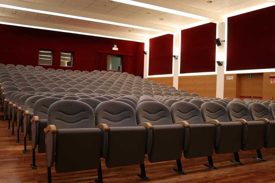 Simplex 2, Fireproof modular Armchairs for theater and congress hall