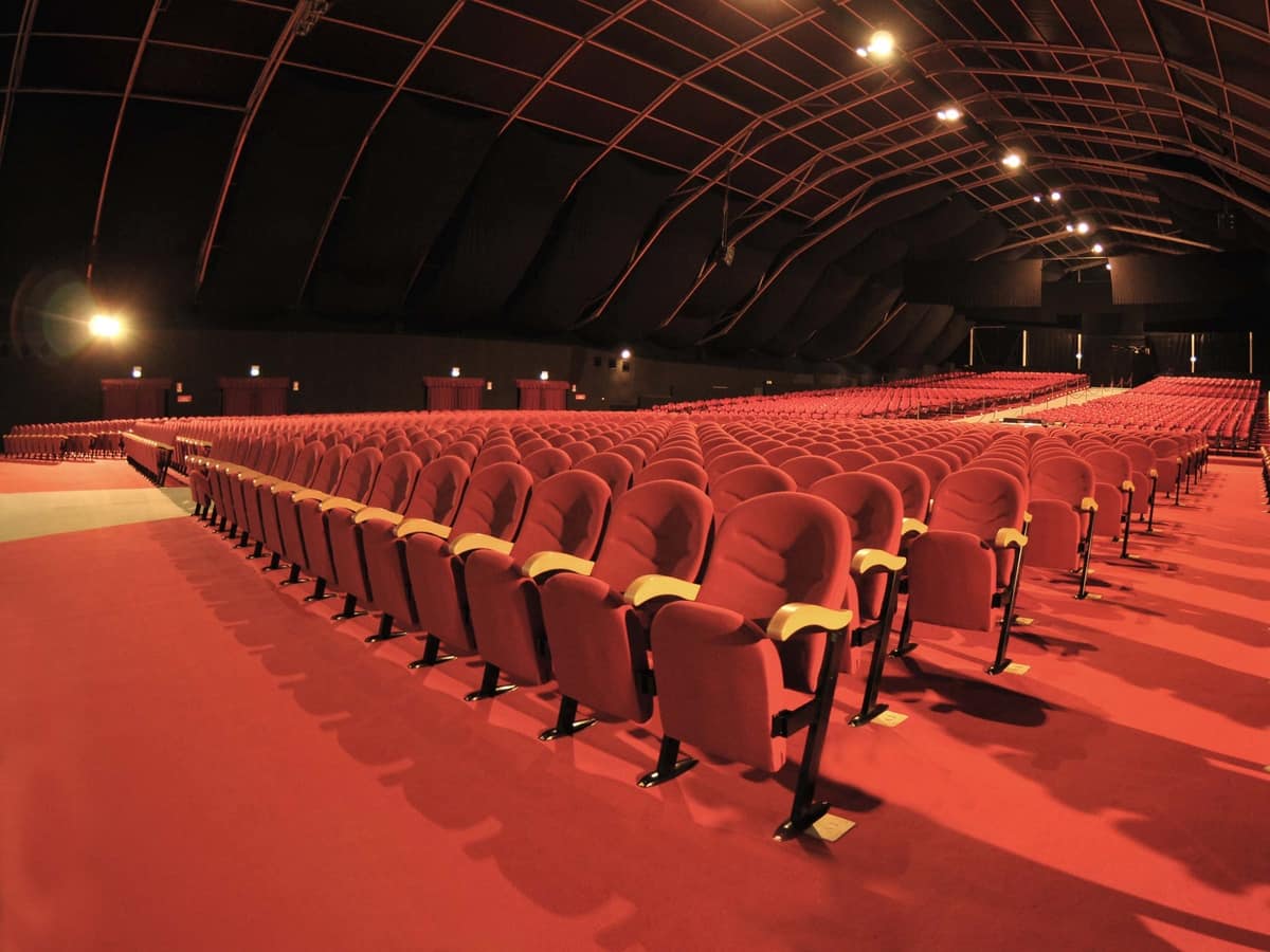 Simplex 2, Fireproof modular Armchairs for theater and congress hall