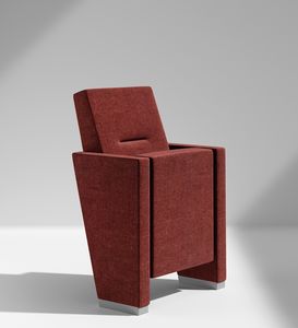 TIME, Armchair with shock absorbers folding seat