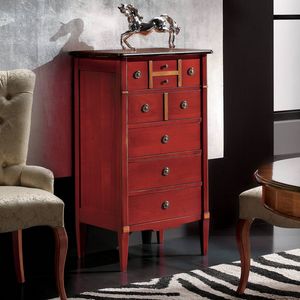 Corinto CORINH073-B, Directory chest of drawers with 5 drawers