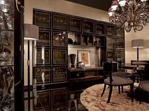 Luxury Cubica Unit, Wooden cabinets Reception