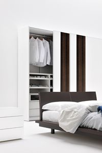RANDOM, Wardrobe with sliding doors for bedroom