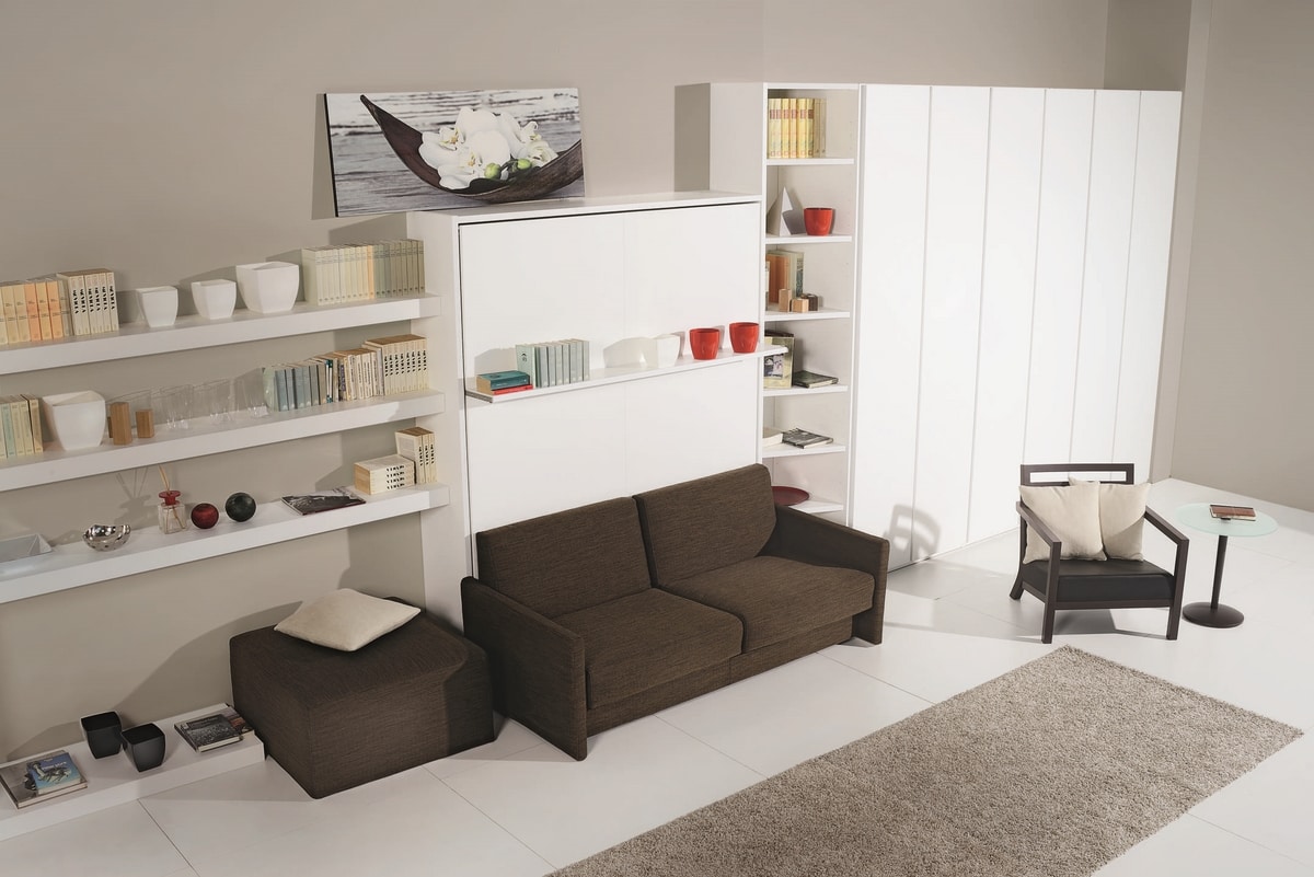 Surf LM440, Space-saving cabinet with hidden bed