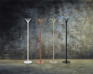 Battista color, Coat stand, in painted metal