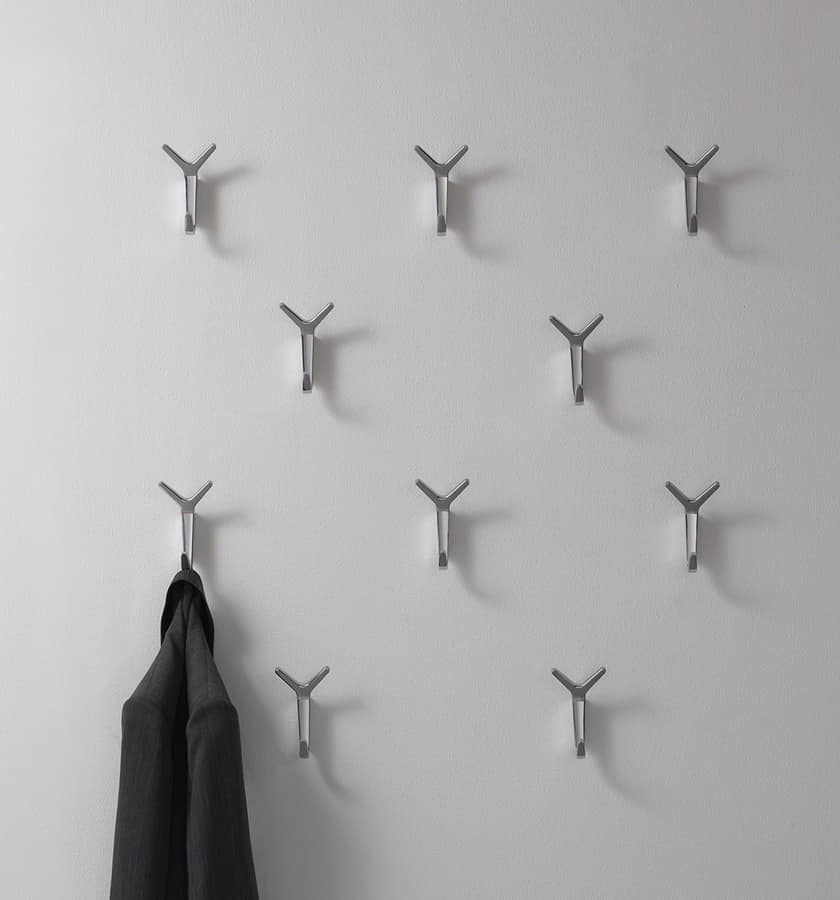 Battista wall, Modern aluminum wall Hanger for the office