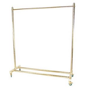 Clothes stand, Clothes hanger on wheels for contract use
