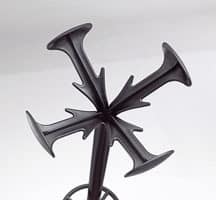 Eva, Coat stand in steel with umbrella stand