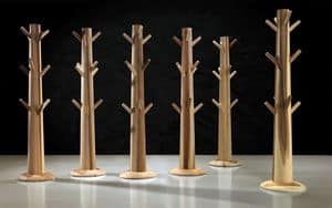 IAPPO TREE, Hanger made of solid wood, with ballast, for Living room