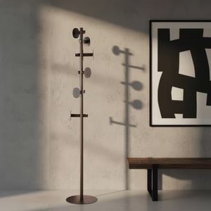 Luthea, Metal coat stand, with a dynamic design