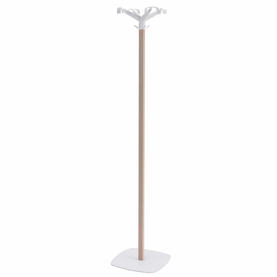 Quadrangolo, Coat stand made of steel, head in polycarbonate