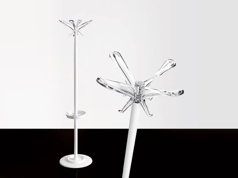 Swing coat stand, Metal coat stand, for offices