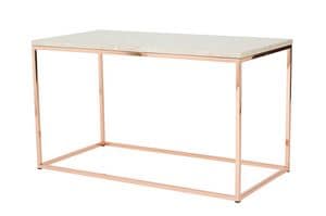 Art.Dalì little table, Table for the center room, in copper finished, living room
