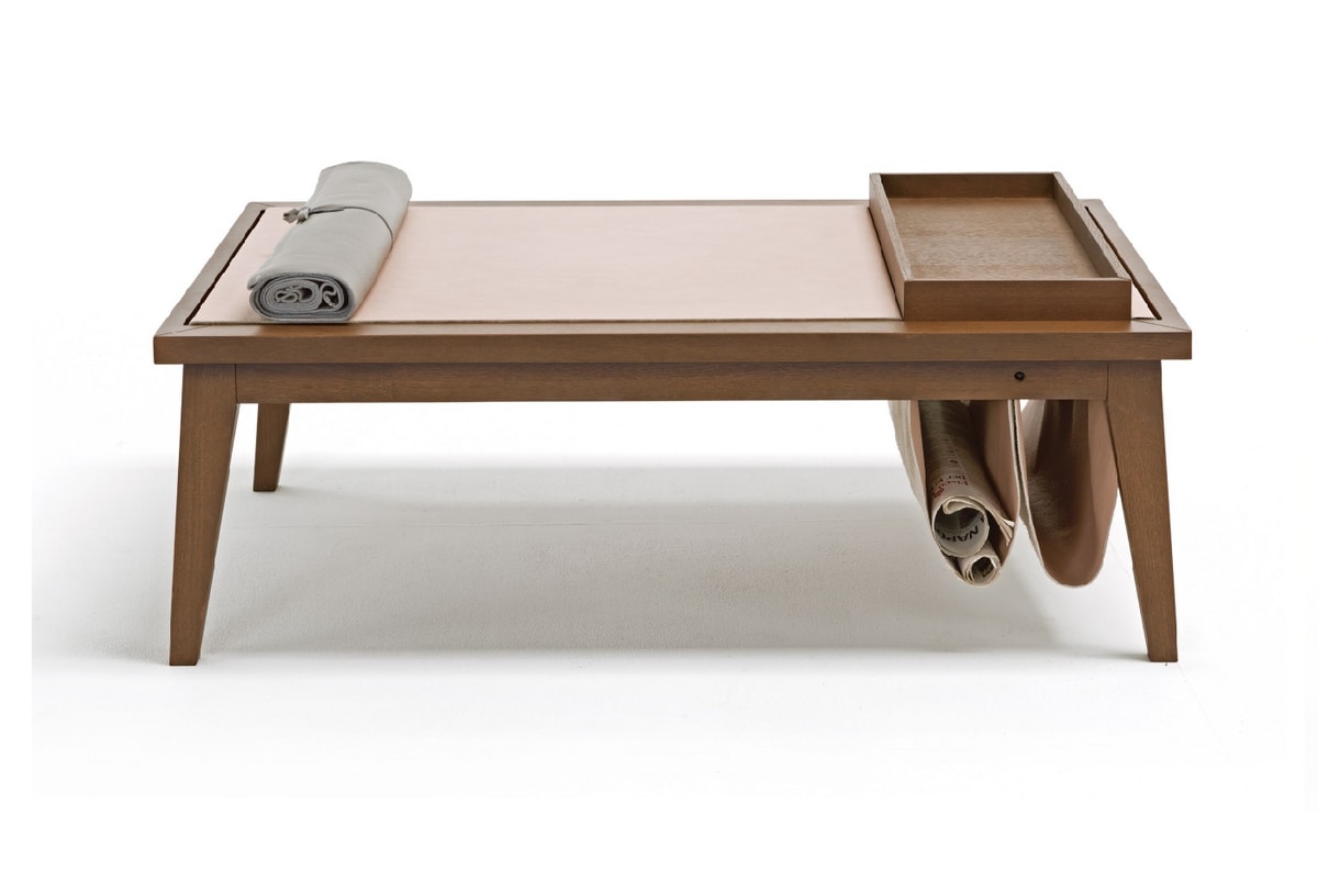 Bergen, Multifunctional wooden coffee table